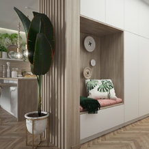 Interiérové návrhy bytov City Residence Trnava