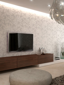 luxusne zariadenie obývačky - 3D návrh obývacej izby