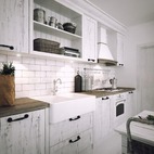 návrh kuchyne - bytový interiér
