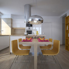 Dizajn kuchyne s jedálňou