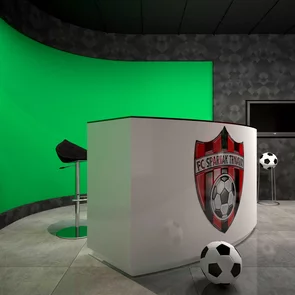 Návrh interiéru pre akustické štúdio Spartak Trnava - LUAL STUDIO