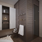 Návrhy kúpelní so saunou